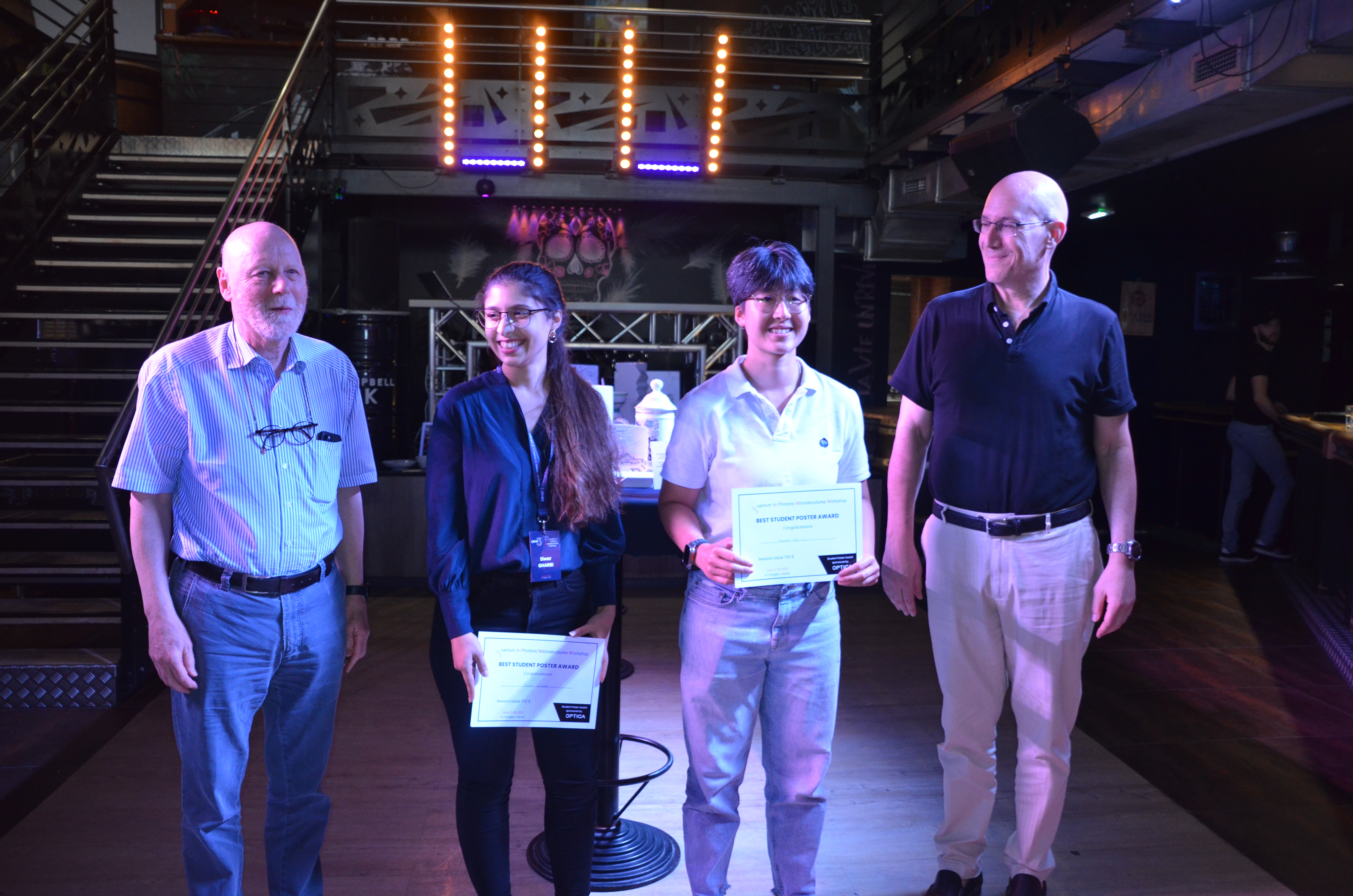 Cryst^3 Best Student Poster Award